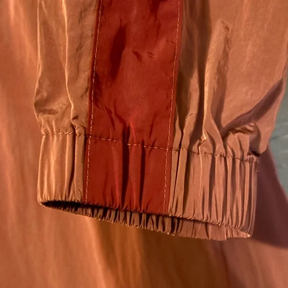 NWT- Chicos Maroon Long lightweight adorable hooded jacket for all seasons❤️ - Picture 12 of 16